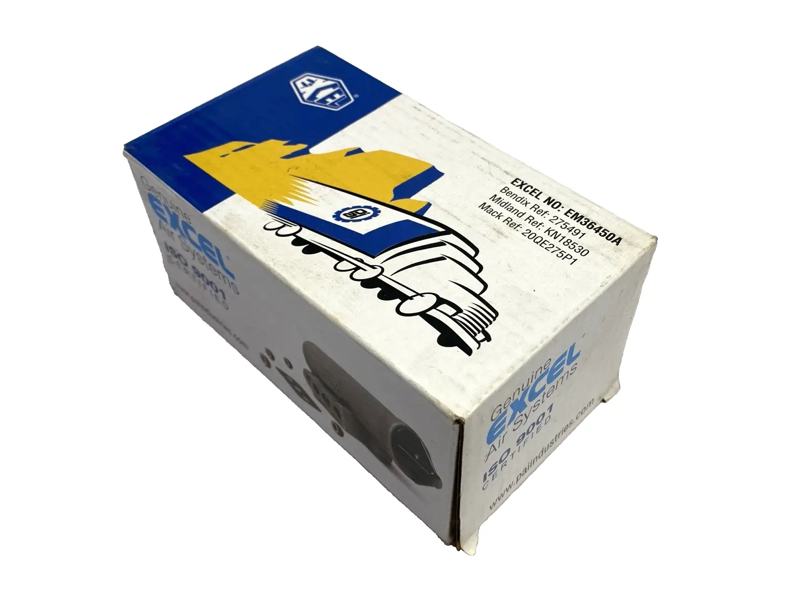 NEW GENUINE EXCEL D-2 GOVERNOR AIR PRESSURE REGULATOR 2000 AIR SYSTEMS