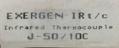 NEW EXERGEN J-50F/10C INFRARED THERMOCOUPLE J50F10C