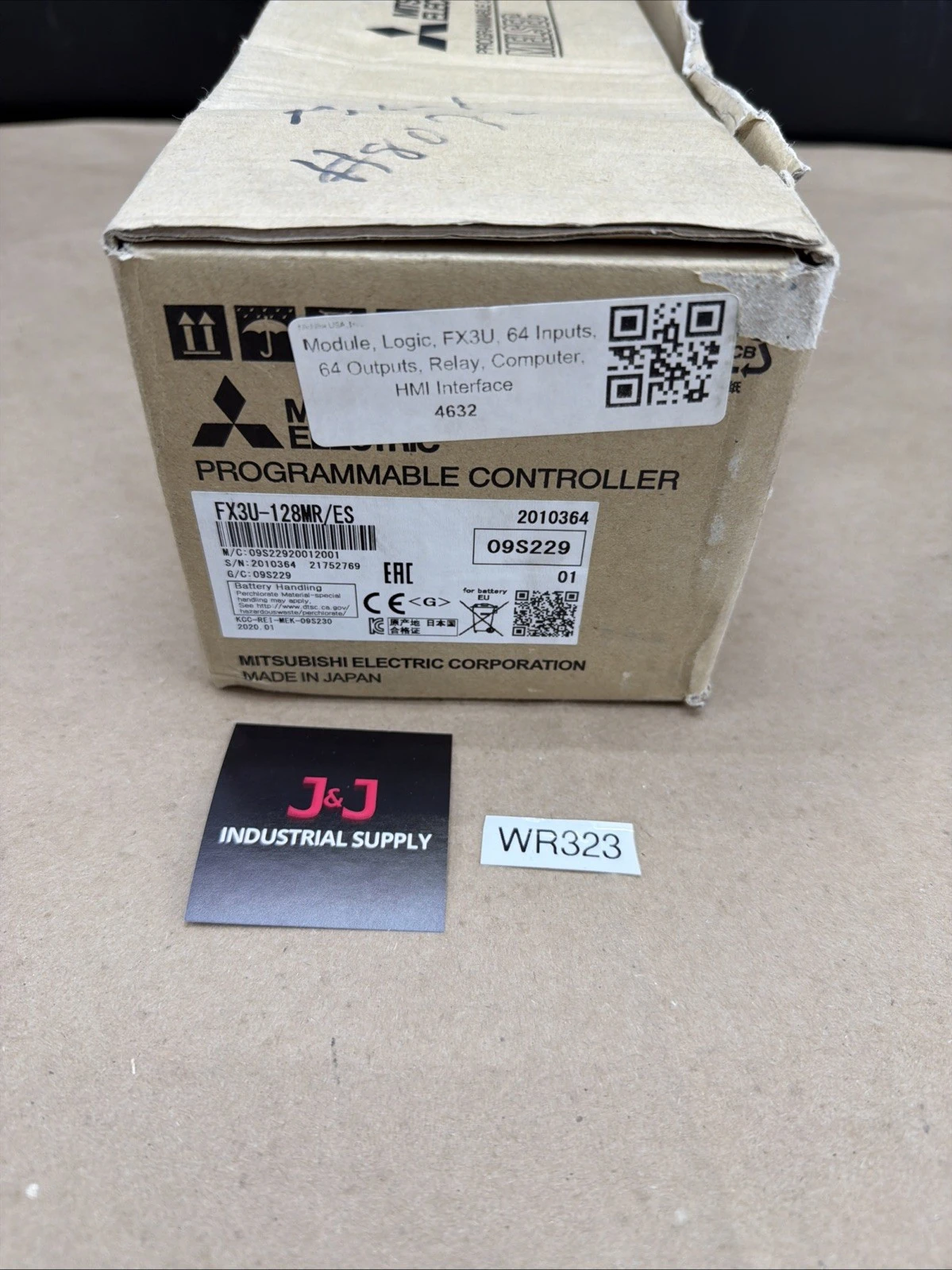 NEW Mitsubishi FX3U-128MR/ES