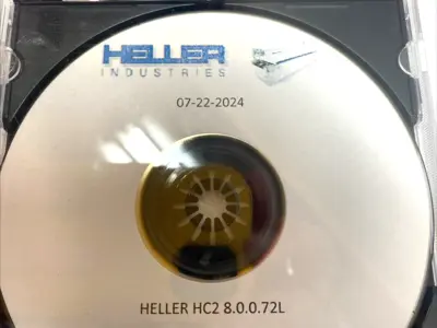 USED HELLER OVEN SOFTWARE DVD MANUAL REFLOW CONTROLLER