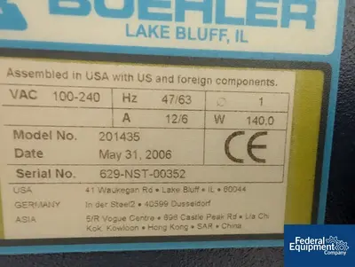 USED Buehler Buehler Simplimet 3000 Automatic Mounting Press
