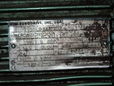 Sew 3 Hp Motor