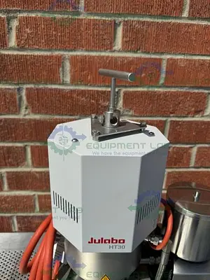 USED JULABO HT30 HIGH TEMPERATURE CIRCULATOR FORTE HT  +70 TO +400 °C W/ VACUUM PUMP