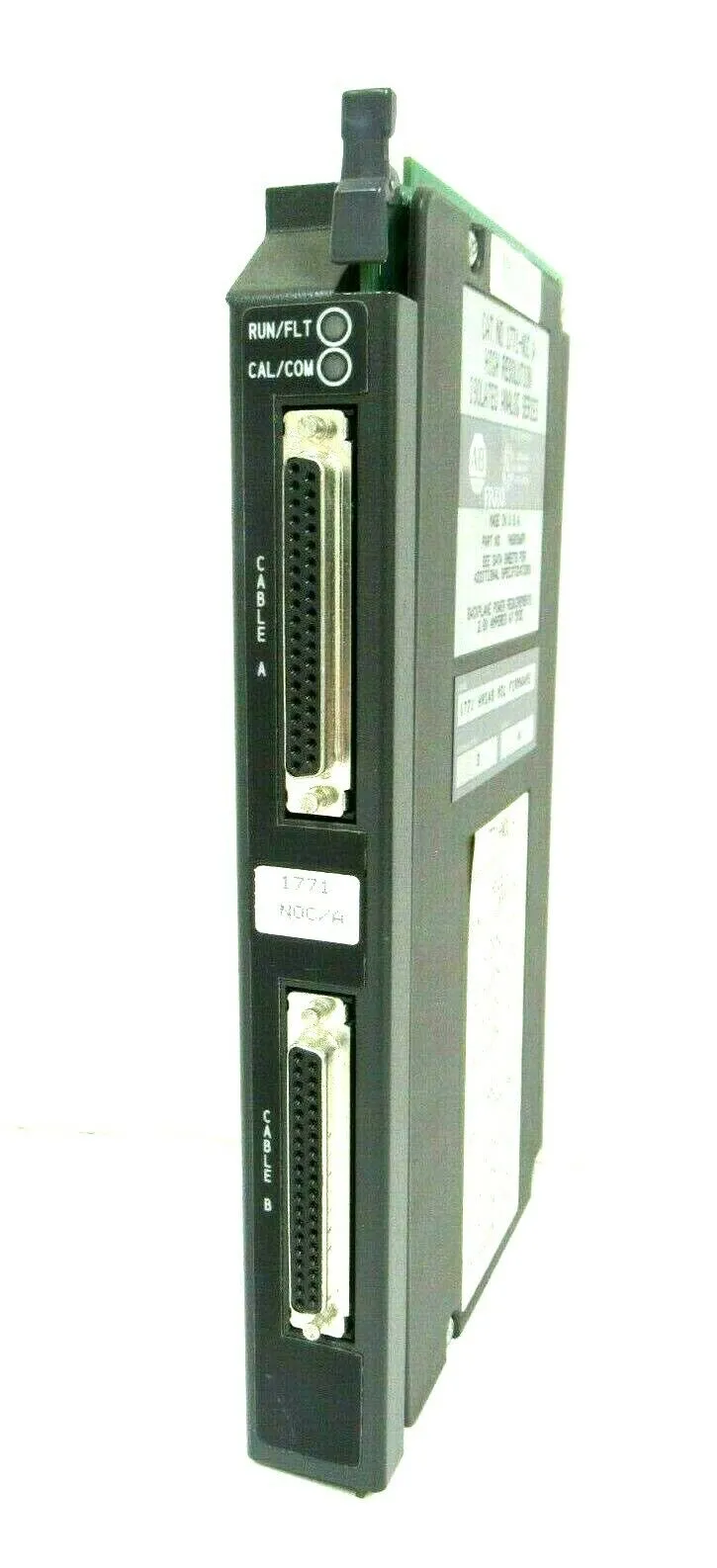 USED ALLEN BRADLEY 1771-N0C/A ISOLATED ANALOG MODULE 1771N0CA