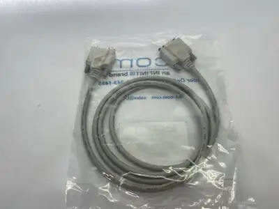 New | in-Stock L-Com Deluxe Molded D-Sub Cable, DB9 Female / Female, 5.0 ft Cable & Wire Michigan US | Maverick Industrial Sales #1393311