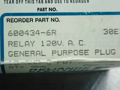 New | in-Stock RELIANCE ELECTRIC 6004346R Relays & Switches Ohio US | HGR 24 #907533