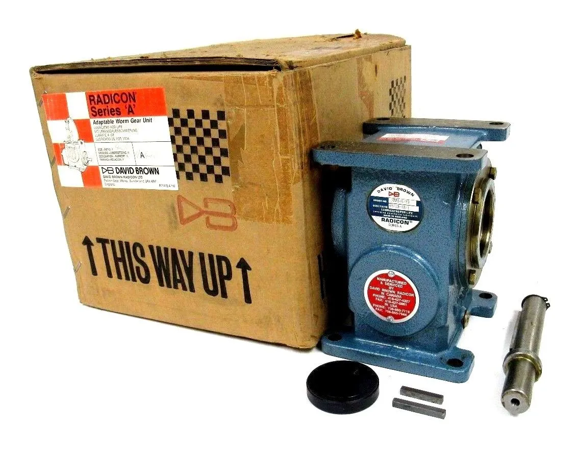 NEW RADICON J300146/93 WORM GEAR UNIT AA410-40/1 J30014693 AA410