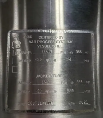 NEW 2021 A & B Processing Systems Receiver Tank