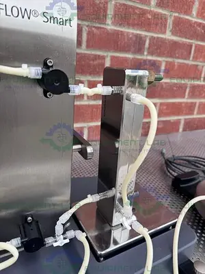 USED SARTORIUS SARTOFLOW SMART CROSSFLOW FILTRATION SYSTEMS W/ PUMP, SCALE + MORE