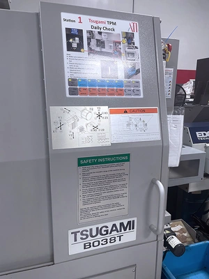 Used 2017 TSUGAMI B038T Swiss Type Automatic Screw Machines Illinois US | Machinery Marketing International #1259273