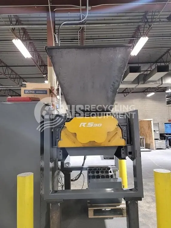 Used 2019 UNTHA RS30 24HP QUAD SHAFT SHREDDER Shredders | US Recycling Equipment #474501