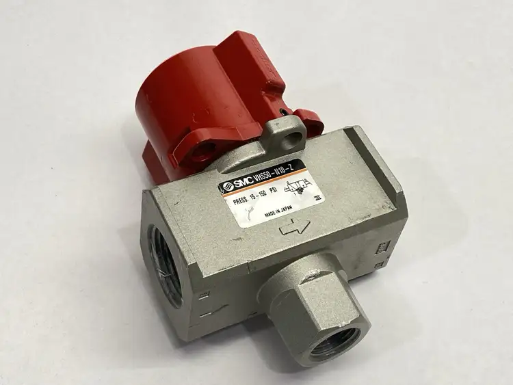 Used SMC Lock Out Relief Valve 3-Port 1" NPT Pump & Valve Parts Michigan US | Maverick Industrial Sales #1401823