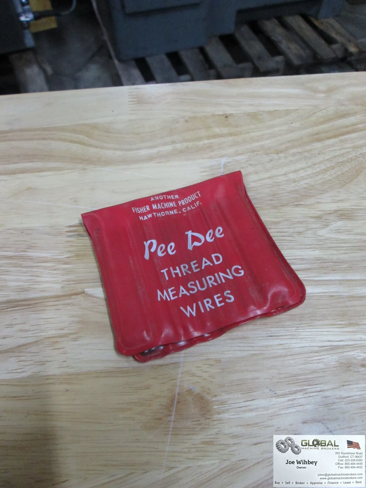 SPI Pee Dee Thread Measuring Set 48 to 3 TPI - 3" Long