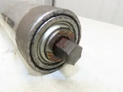 Hytrol 2-5/8" Snub Idler Roller 24" Hytrol Conveyor 21"BF 11/16" Hex Lot of 2