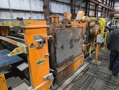 60" x 1/2" x 60,000 Lbs. Herr-Voss Slitting Line