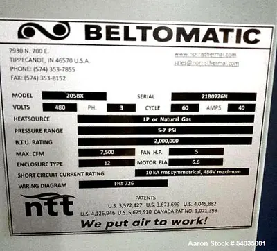 USED BELT-O-MATIC 205BX