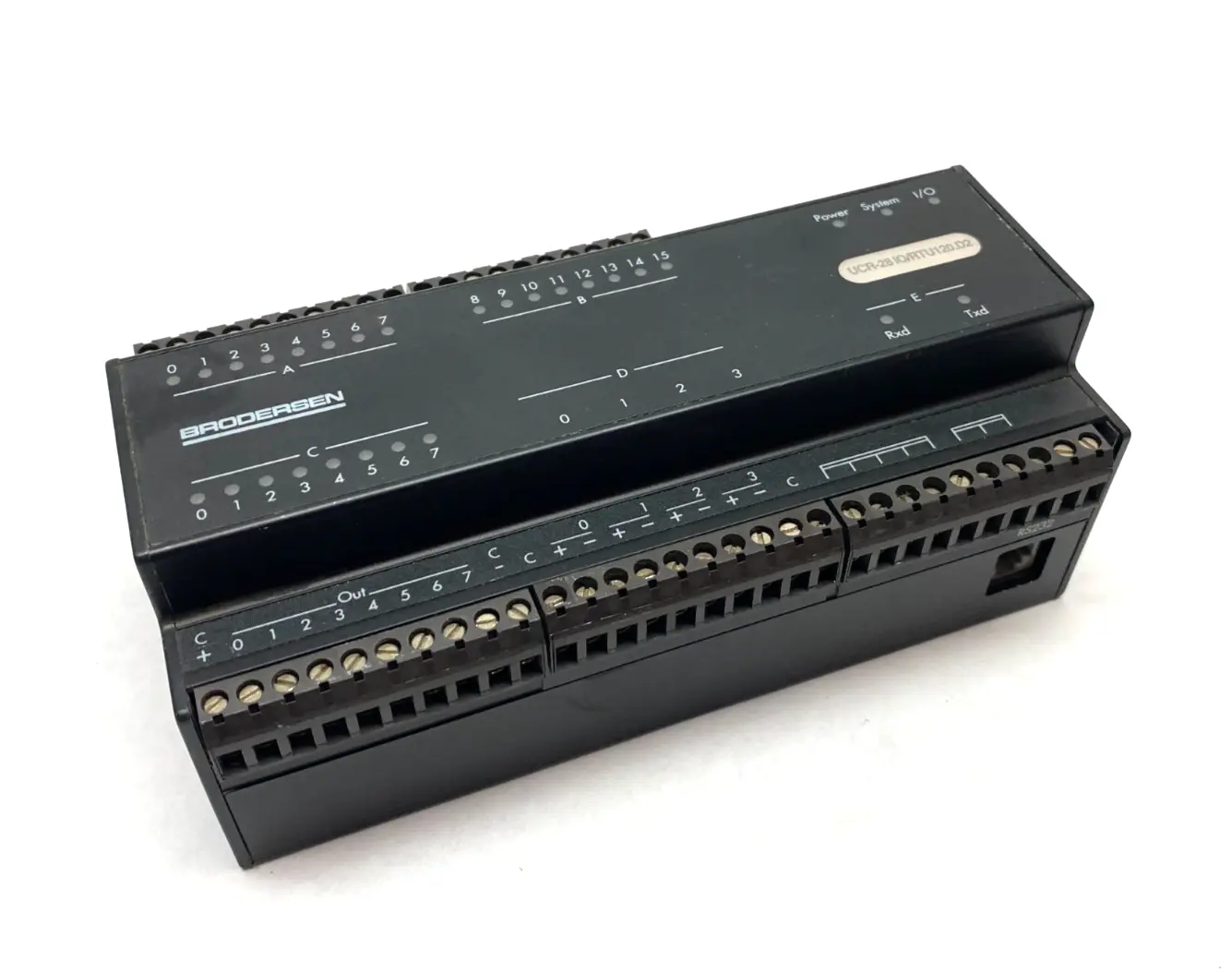 USED BRODERSEN COMPACT I/O OUTSTATION/ DATA LOG MODULE