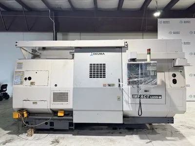 2013 OKUMA IMPACT LU35-M CNC Lathes | Machine Tool Emporium (1)