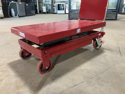 Used ULINE H-1784 DOUBLE SCISSOR LIFT TABLE Scissor Lifters Michigan US | Miedema Asset Management Group #1579974