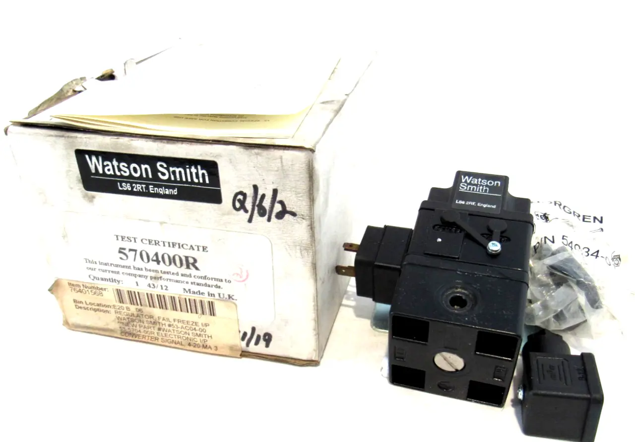 NEW WATSON SMITH 570400R I/P CONVERTER