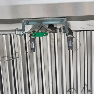 39"Ventless hood - includes fire suppression system