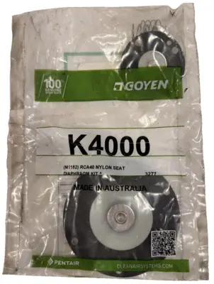 NEW PENTAIR GOYEN PULSE VALVE K4000