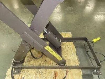 Autoquip 36S40 Hydraulic Scissor Lift Table 4000lb 36" Travel 34x58" Top 3Ph