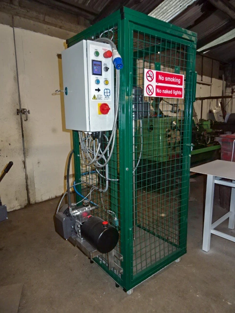 Motorised hydraulic power pack to suit pilot stirrer