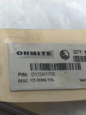 New | in-Stock OHMITE D175K175E Miscellaneous Equipment (Electrical & Power) Ohio US | Surplus Asset Holdings #1209358