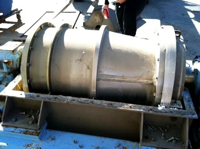 Bird 24 x 38 decanter centrifuge, 2205 Duplex SS.