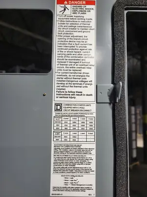 USED SQUARE D MODEL 6