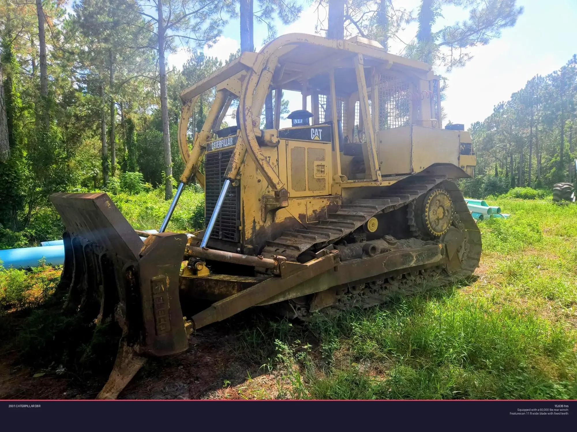 Used 2001 CATERPILLAR D6R Bulldozers Georgia US | Proxy Equipment #1377754
