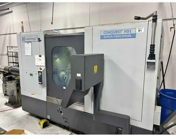 2015 HARDINGE CONQUEST H51MSY CNC Lathes | Toolquip, Inc.