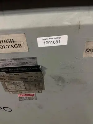 Used MGM _UNKNOWN_ Transformers | Surplus Asset Holdings #1202944