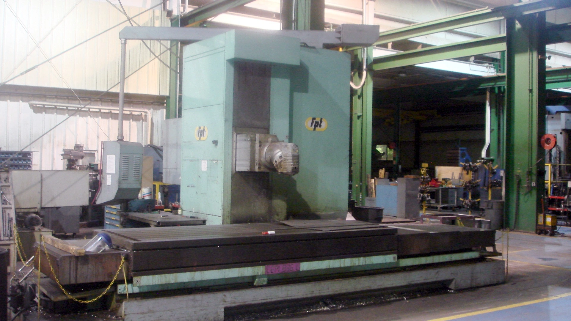 Used 1995 FPT LEM937L Horizontal Table Type Boring Mills Pennsylvania US | Hadanich Machine #1443520