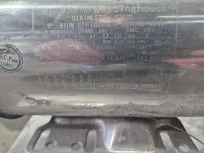 USED TECO-WESTINGHOUSE WFP0024C/SR0402A001233