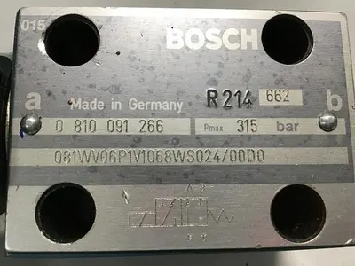 Used BOSCH 0 810 091 266 Valves/Fittings Michigan US | Ideal Machinery #1252279