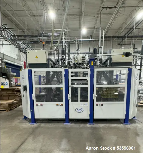 Used SIG D FGT-BP-4/6, 4/6-100 Blow Molding Machines Illinois US | Aaron Equipment #86445
