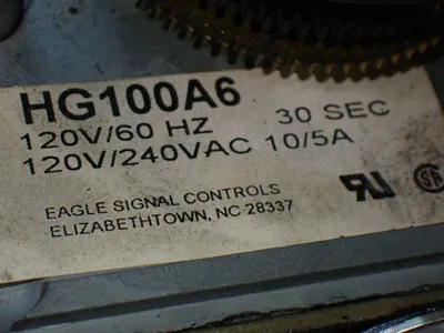 Used EAGLE SIGNAL HG100A6 Timers Ohio US | HGR 24 #884094