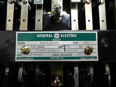 USED GENERAL ELECTRIC 12HFA153K2H