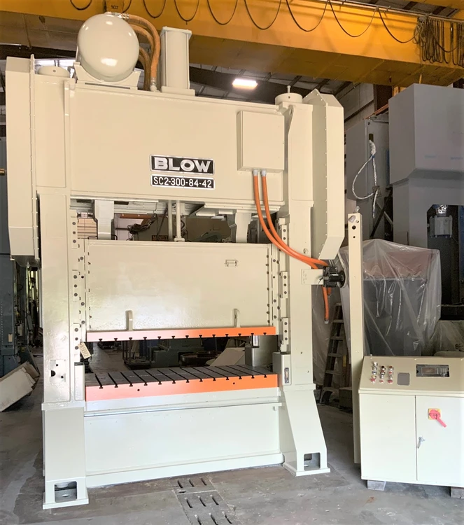 Used 1997 BLOW PRESSES BLOW SC2-300-84-42 PRESS Straight Side Presses | Alma Machinery #898804