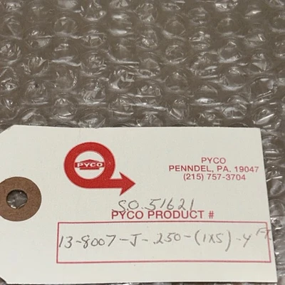 NEW PYCO 13-8007-J-250