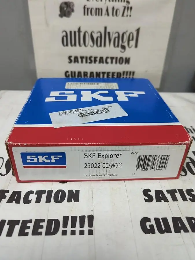 New | in-Stock SKF 23022 CC/W33 Bearings | Surplus Asset Holdings #1194828
