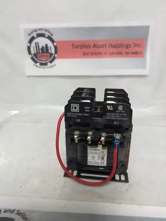 Used SQUARE D 9070TF100D1 Miscellaneous Equipment (Electrical & Power) Ohio US | Surplus Asset Holdings #1234439