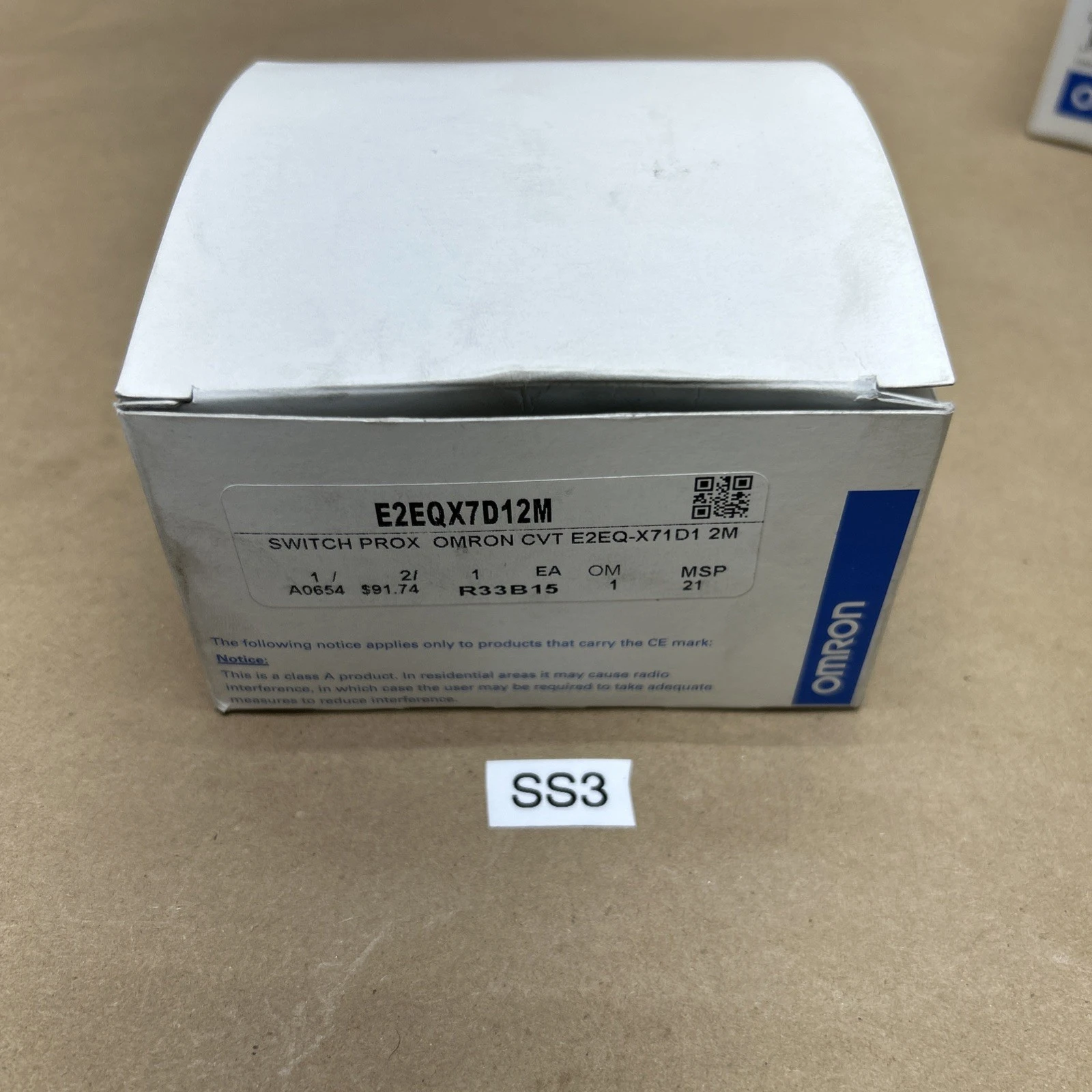 NEW Omron E2EQX7D12M
