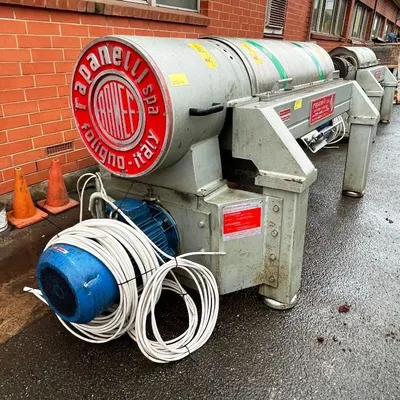(2) Rapanelli 6000 ECO/G tricanter centrifuges, 316SS.