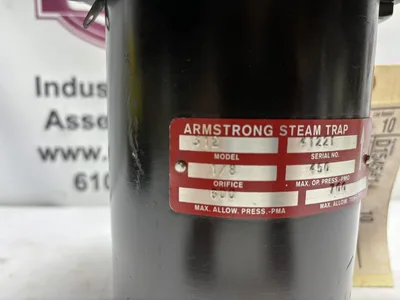 USED ARMSTRONG STEAM TRAP MODEL: 312
