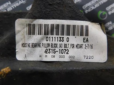 Medart Pillow Block Bearing Housing 2-7/16 in Used