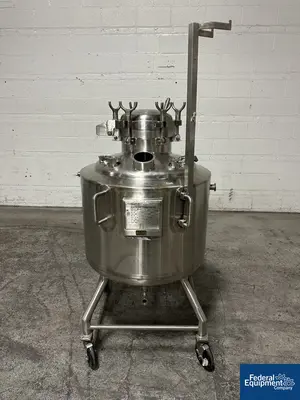USED Northland 40 Gal Northland Jacketed Receiver Tank, 316 S/S, 55/70#