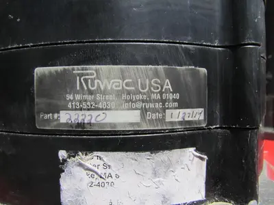 Ruwac 7.5 HP Concrete Dust Collector Vacuum DS2520 460V 3 Phase for Grinder